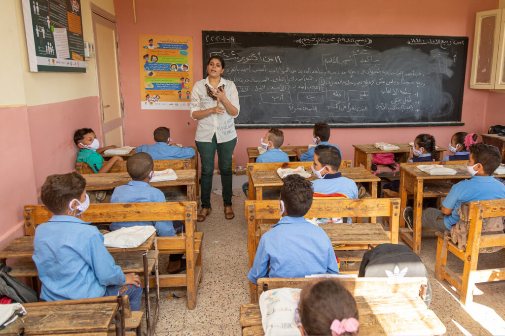 L’ONG CARE distribue des masques contre la Covid-19 en Égypte