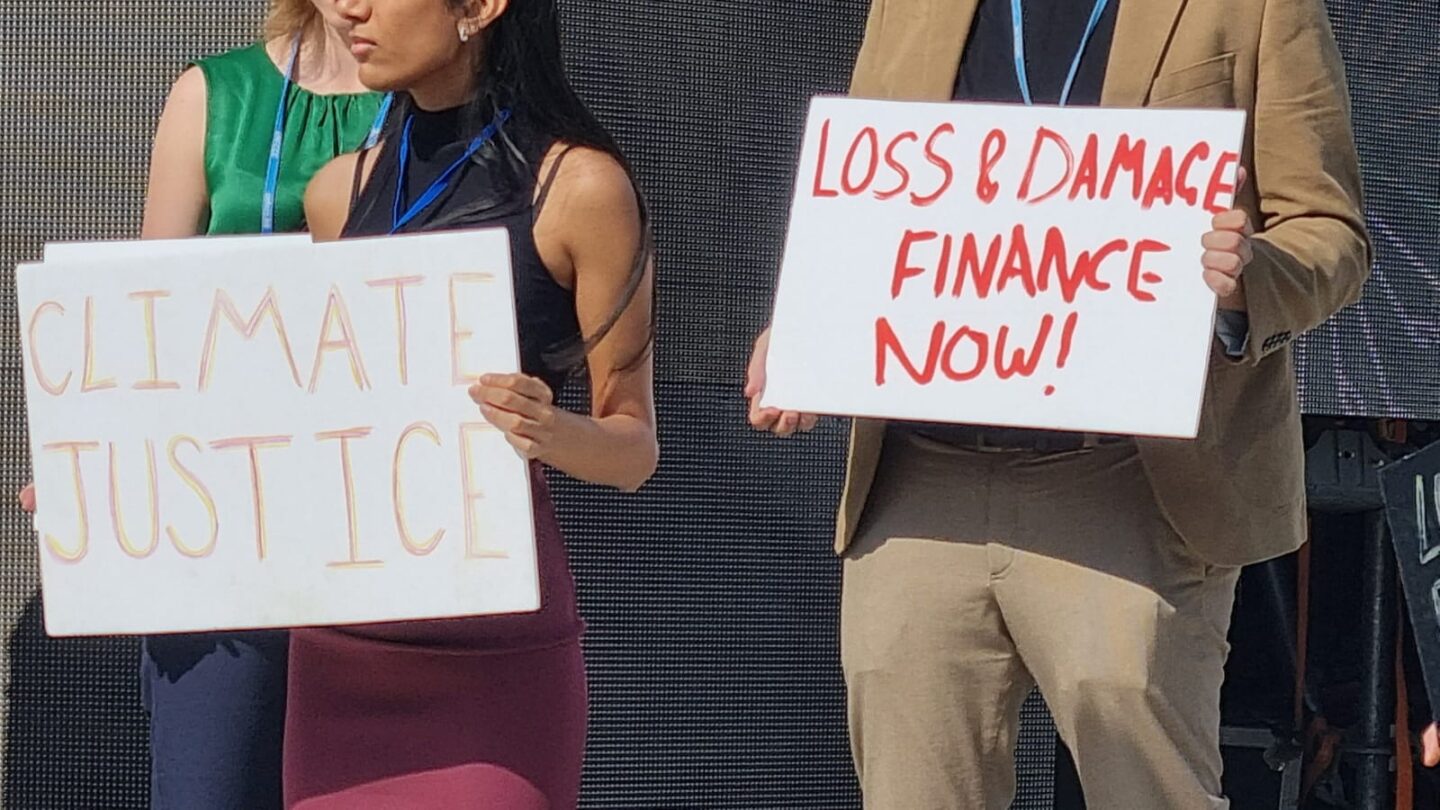 Des militants du monde entier sont à la COP27 pour demander aux Etats d'agir pour le climat
