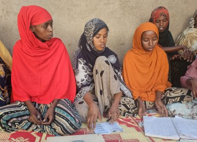 Des femmes soutenues par l'ONG CARE en Ethiopie.