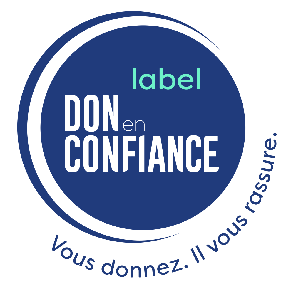 Le logo du label don en confiance