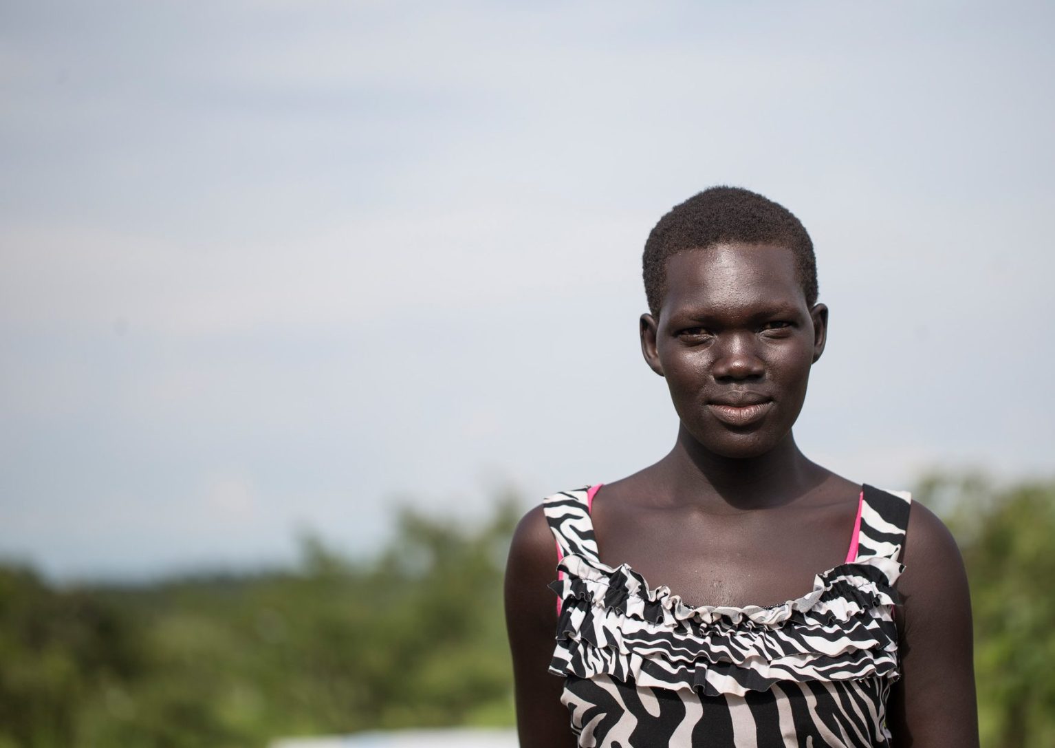 Une femme réfugiée en République démocratique du Congo