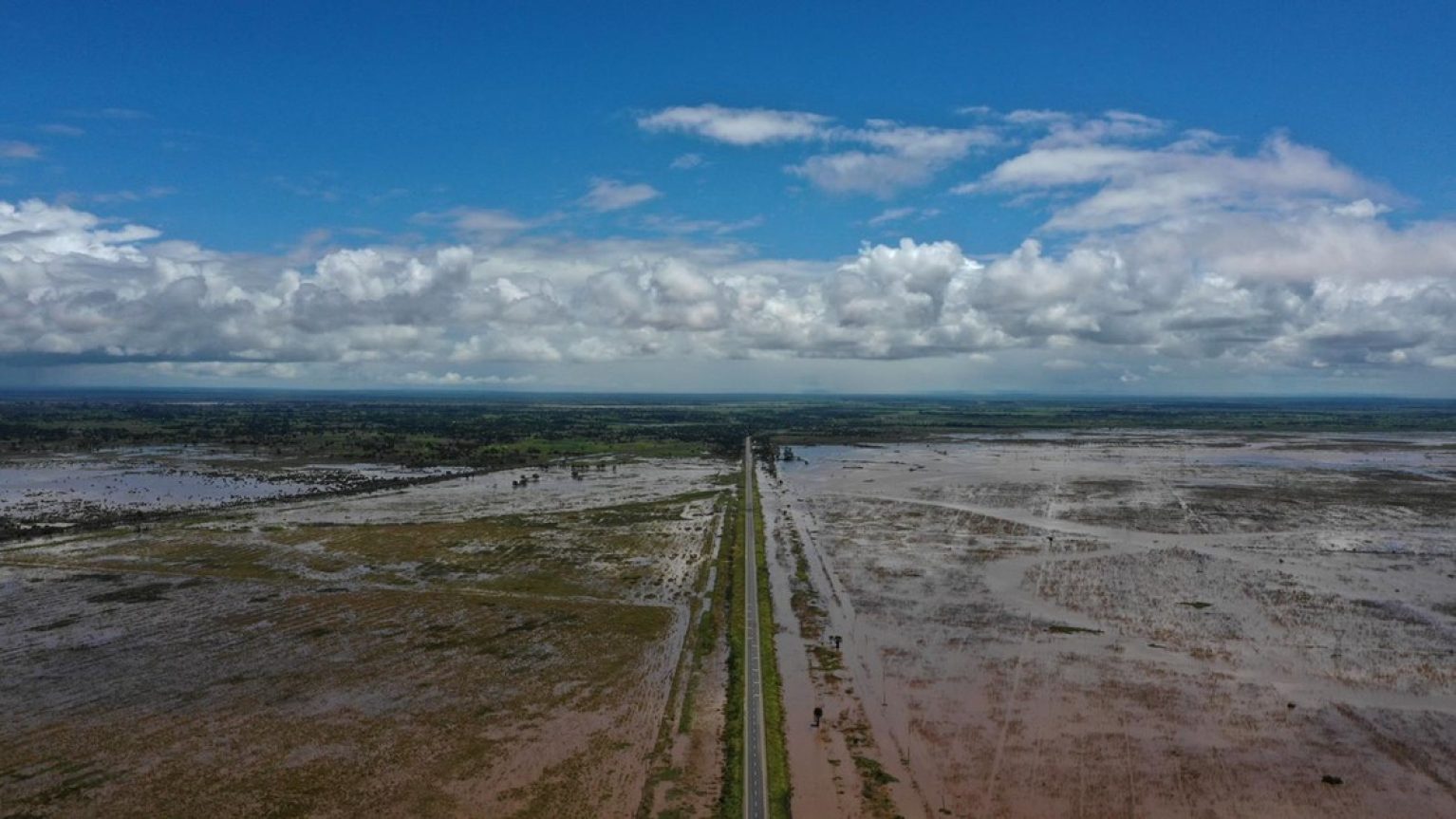 Des territoires inondés en Afrique