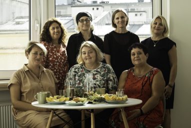 Des groupes de femmes aidés par l'association CARE en Ukraine