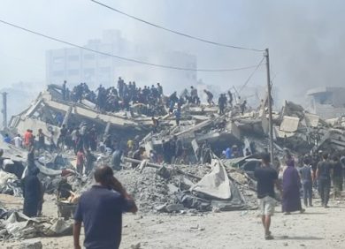 L'ONG CARE apporte une aide médicale aux populations, victimes de la guerre à Gaza.