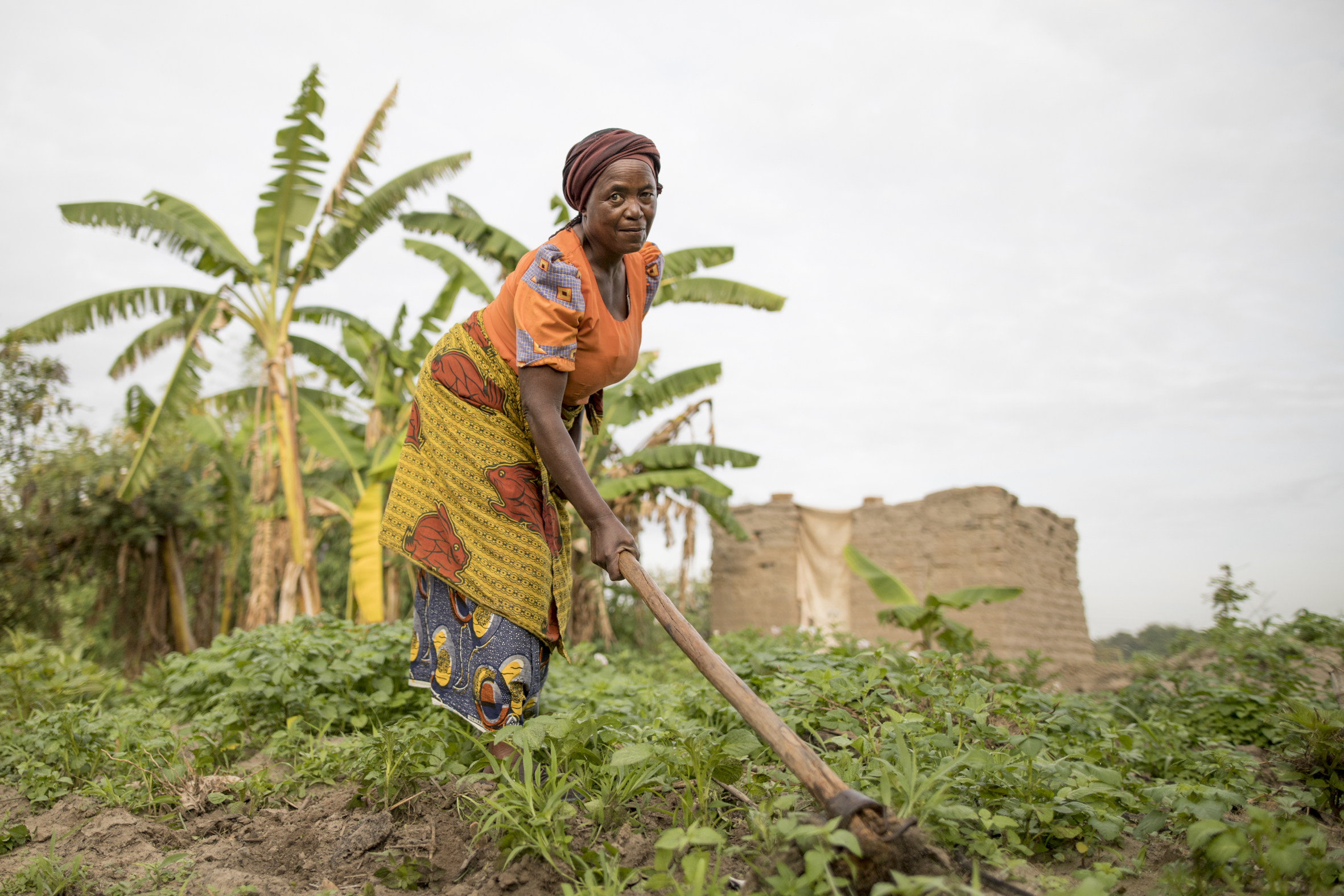 CARE lutte contre les conséquences du réchauffement climatique et permet à des familles de créer des potagers adaptés aux changements du climat dans leur région.