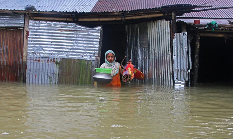 Le Bangladesh est l'un des pays les plus vulnérable au changement climatique.