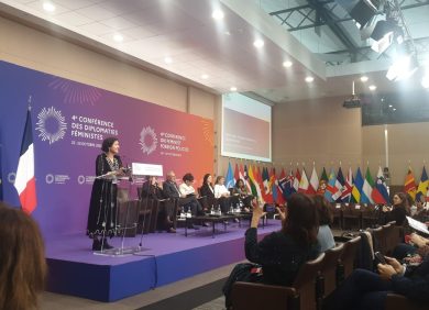 conférence diplomatie féministe à Paris 2025