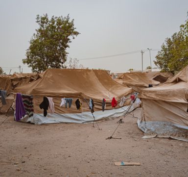 un camps de réfugiés au soudan