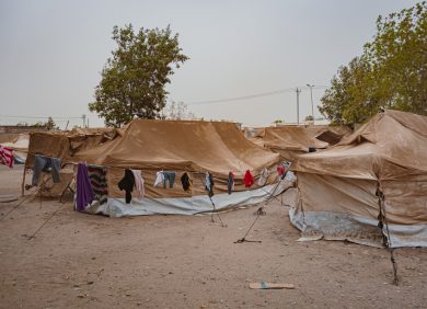 un camps de réfugiés au soudan