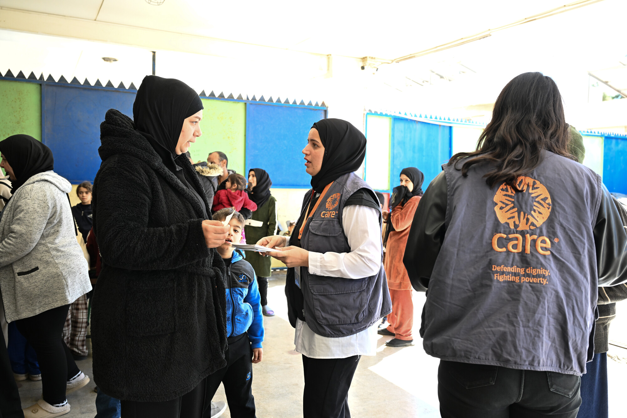 L'ONG CARE est présente au Liban après les récentes attaques.