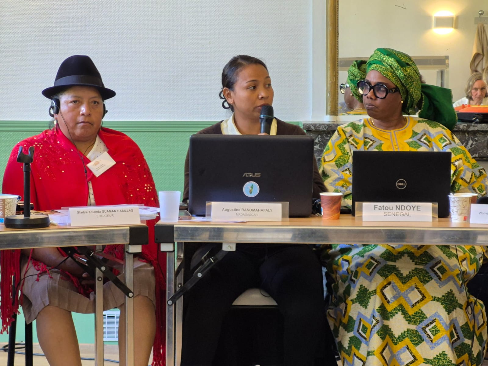 3 expertes du Sud Global à Paris pour alerter sur l'impact du changement climatique sur les femmes