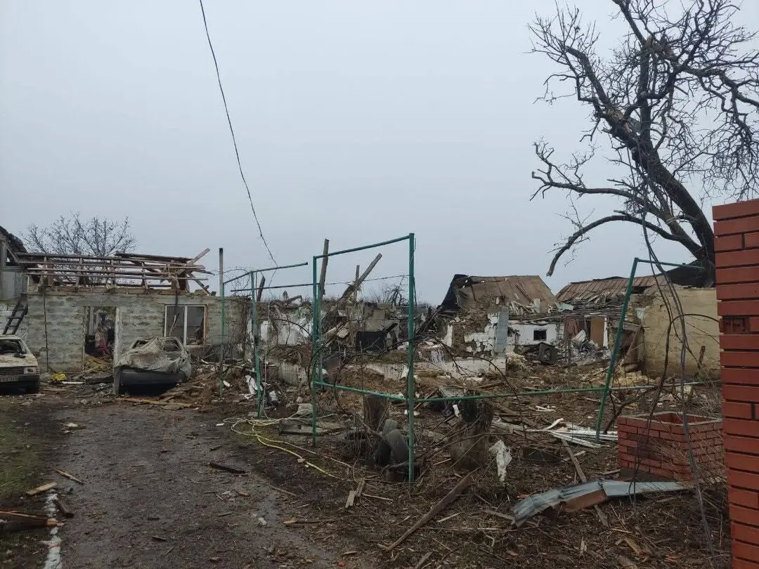 paysage de destruction en Ukraine après 4 ans de guerre