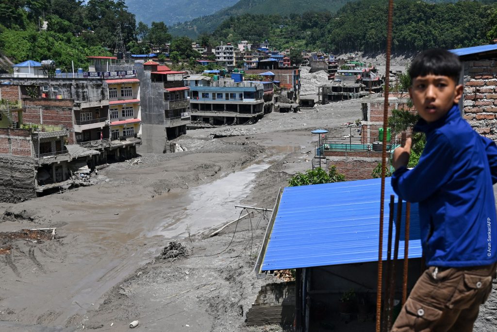 Inondations meurtrières au Népal et au Tibet