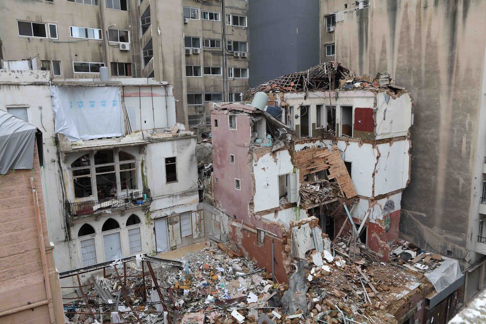 Décombres de Beyrouth