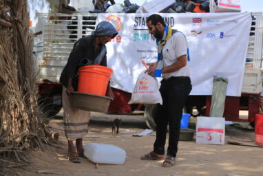 L’association CARE apporte une aide d’urgence en nourriture au Yémen
