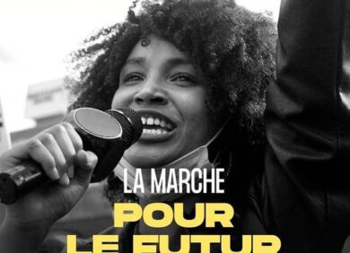 Evènement marche pour le futur en France le 9 avril