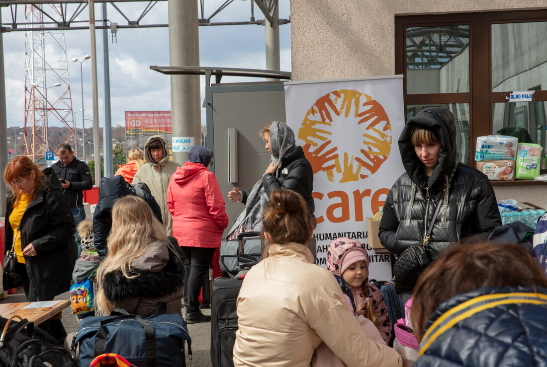En Pologne, CARE soutient les réfugiés ukrainiens qui ont fui la guerre