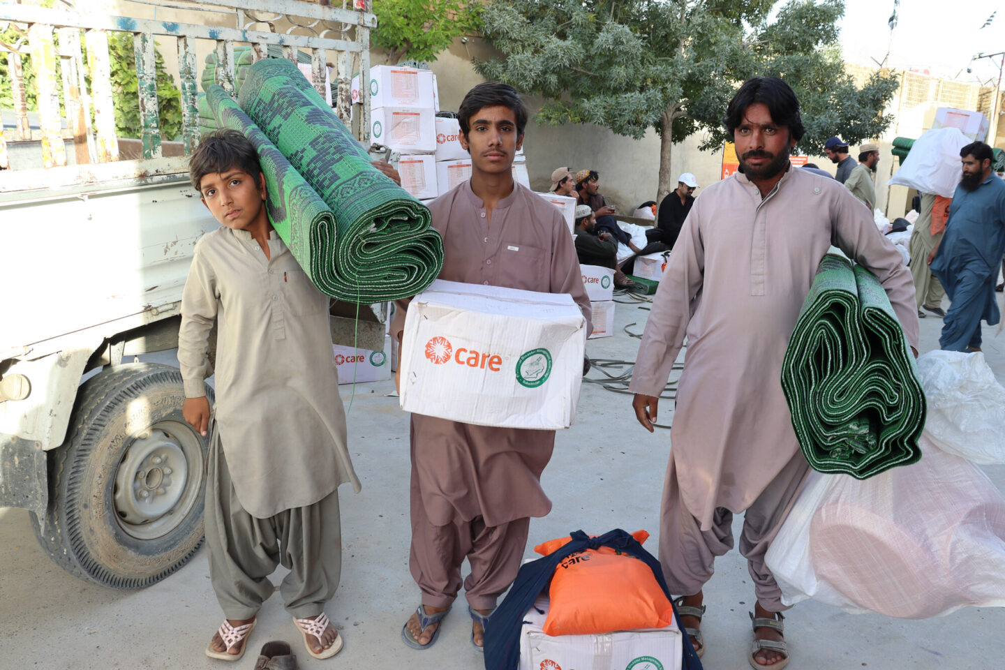 L'association CARE apporte une aide d'urgence au Pakistan