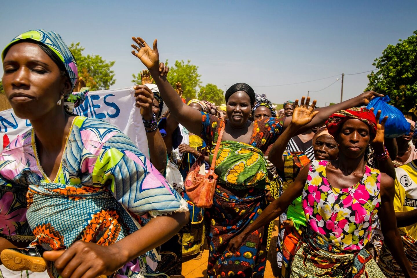 L'ONG CARE aide les femmes à défendre leurs droits, ici en Côte d'Ivoire