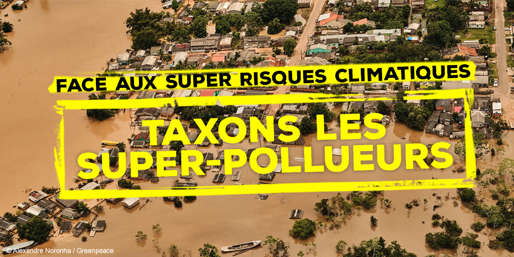 Pétition lancée par 12 ONG pour le climat : taxons les super pollueurs