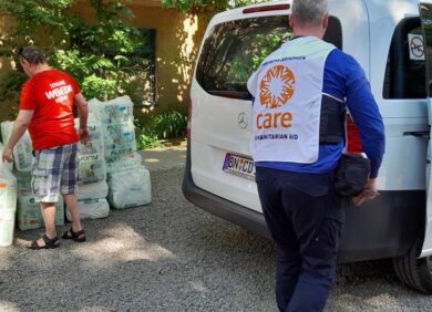 L'association CARE apporte une aide d'urgence en Ukraine