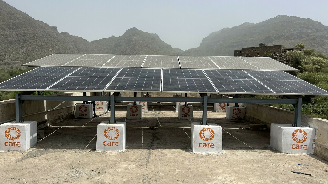 L'ONG CARE soutient le développement des énergies renouvelables pour lutter contre la pauvreté.