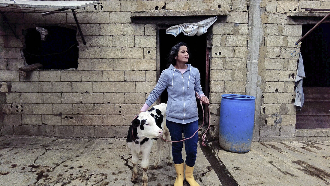 L'ONG CARE soutient les agricultrices comme Youmin au Liban.