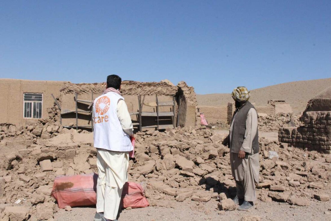 L'ONG CARE soutient les populations victimes du séisme en Afghanistan.