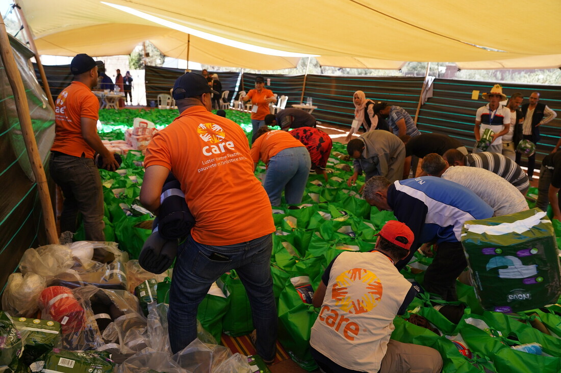 L'ONG CARE Maroc soutient les populations victimes du séisme.