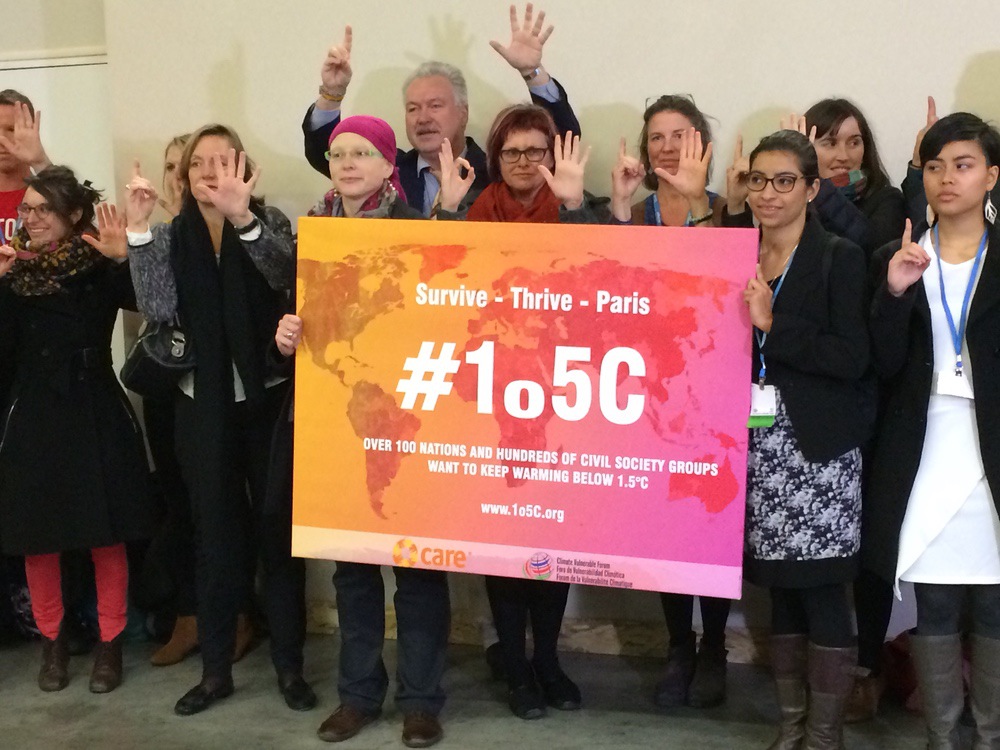 L'association CARE et ses experts sont au Bourget pour la COP21