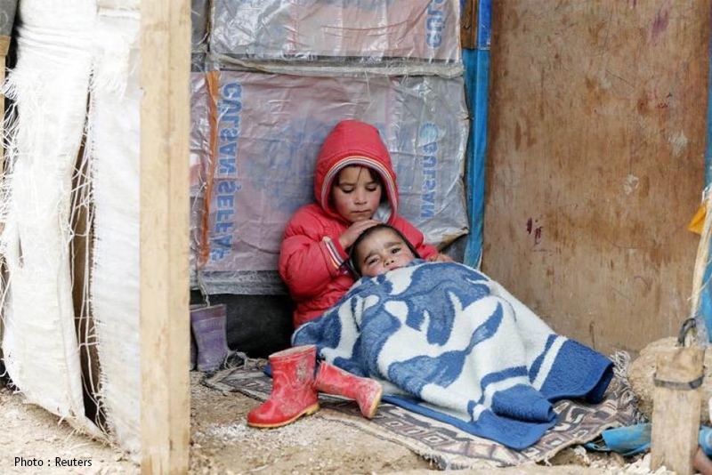 L'ONG humanitaire CARE vient en aide aux réfugiés syriens.
