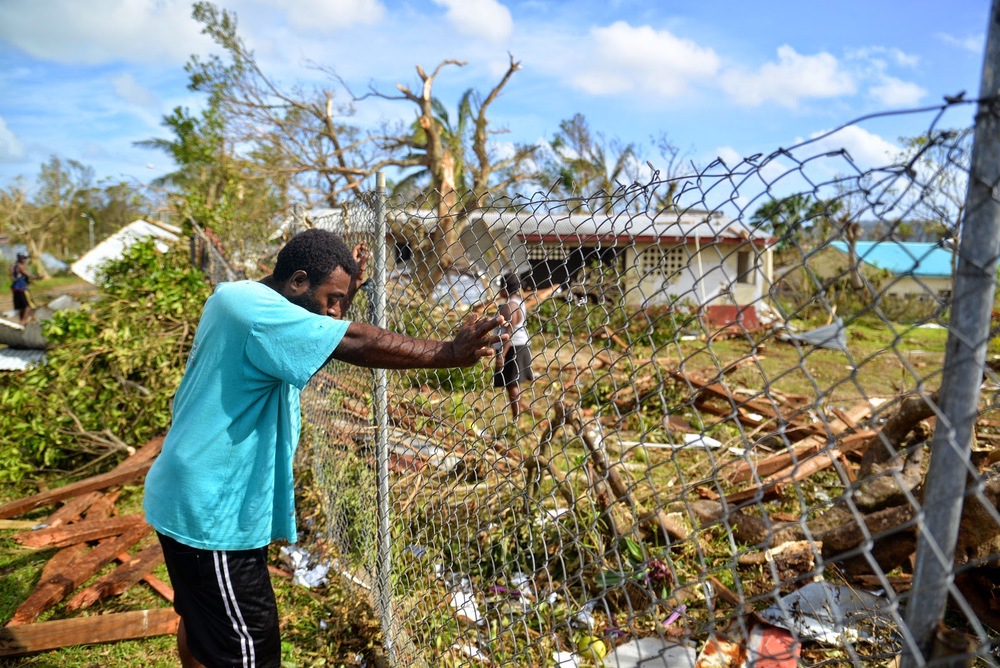 Au Vanuatu, l'urgence n'est pas terminée après le passage du cyclone Pam.
