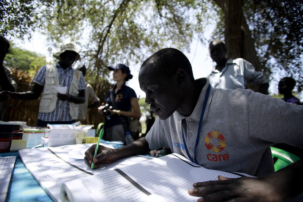 L'association humanitaire CARE apporte une aide médicale au soudan du sud