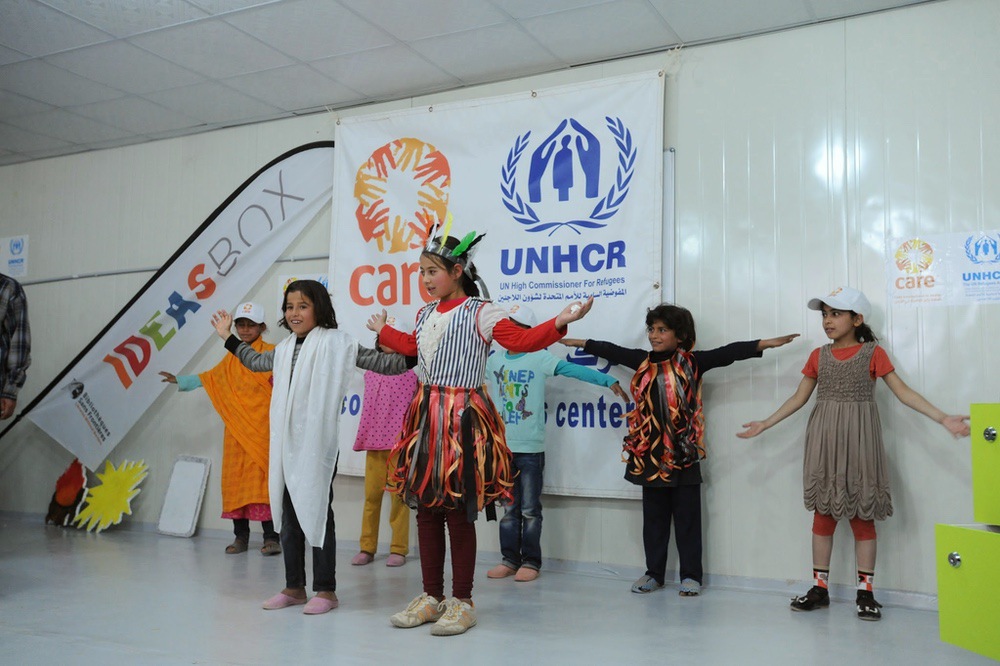 L'association humanitaire CARE vient en aide aux réfugiés syriens.