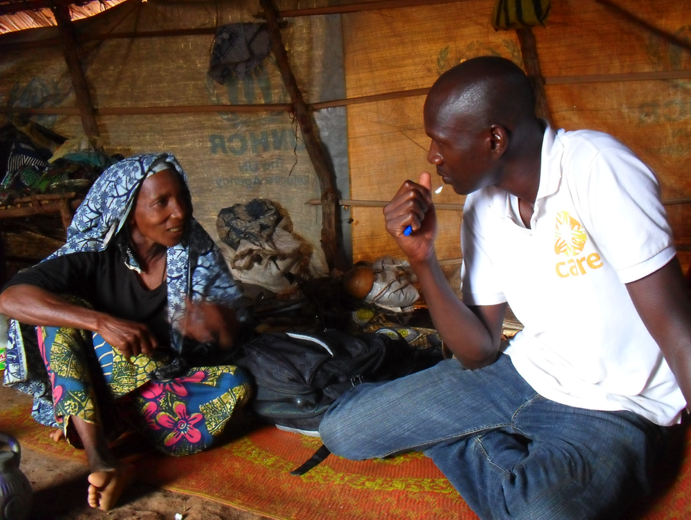 L'association CARE France apporte une aide humanitaire aux réfugiés au Cameroun
