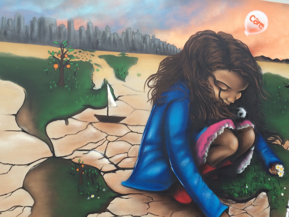L'artiste Doudou Style s'engage pour le climat aux côtés de CARE en amont de la COP21