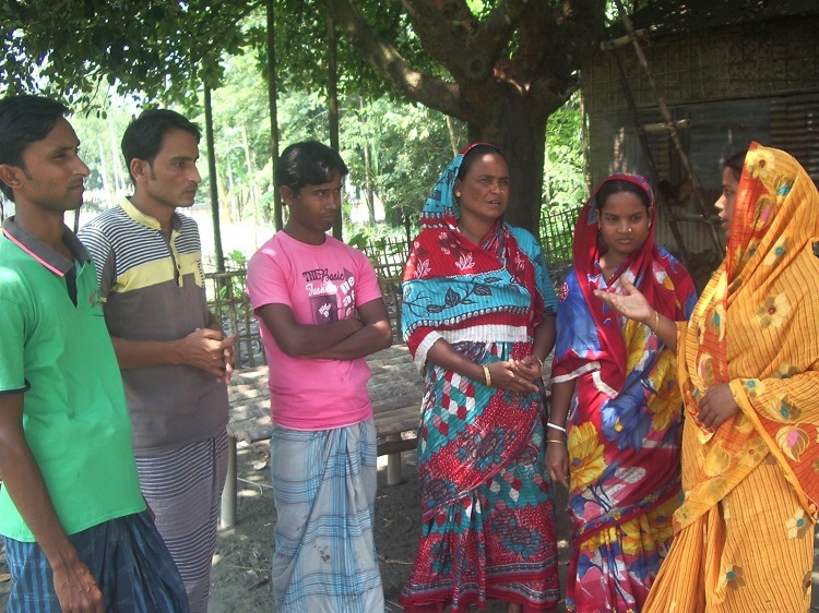 L'association CARE France a mis en place un projet d'adaptation au changement climatique au Bangladesh