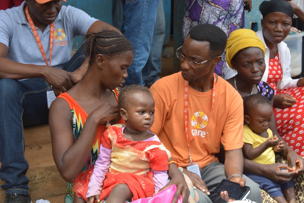 L'association CARE aide les victimes des inondations au Sierra Leone