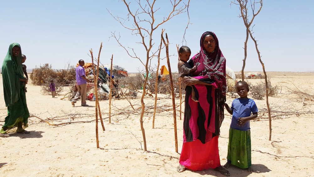 L'association CARE aide les populations menacées par la famine en Somalie
