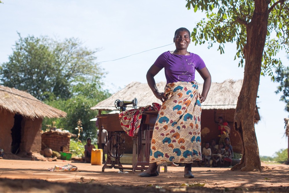 Fortunate est désormais une entrepreneure comblé au Malawi.