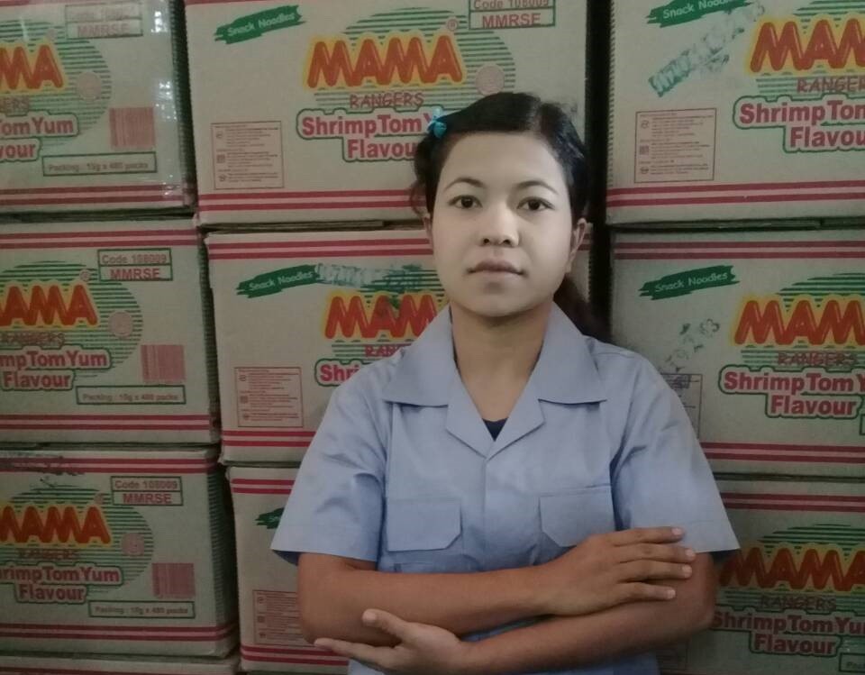Moe Moe a été victime de harcèlement dans son entreprise au Myanmar.