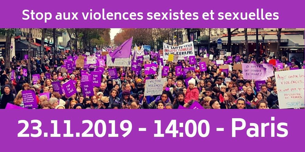 CARE France marche contre les violences faites aux femmes le 23 novembre.