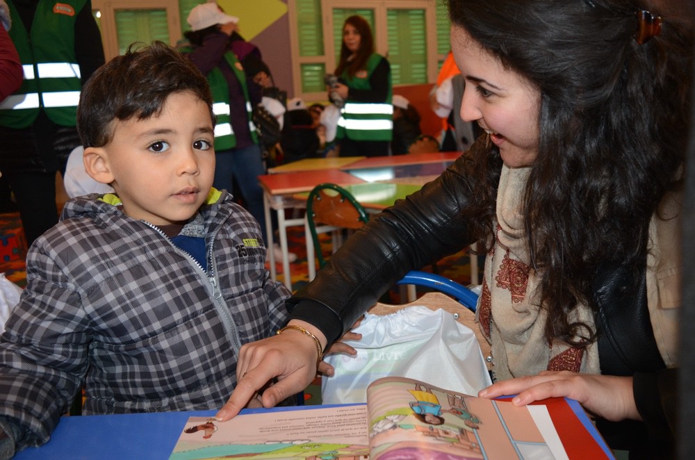 Education préscolaire dans une école marocaine